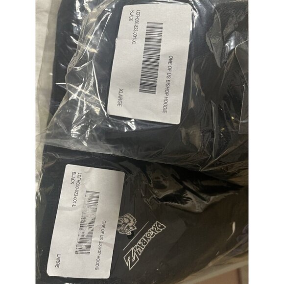 Darc Sport X DBZ One of Us Bishop Hoodie L XL Black Dragon Ball Z Rare Sold Out‎ - Picture 5 of 5